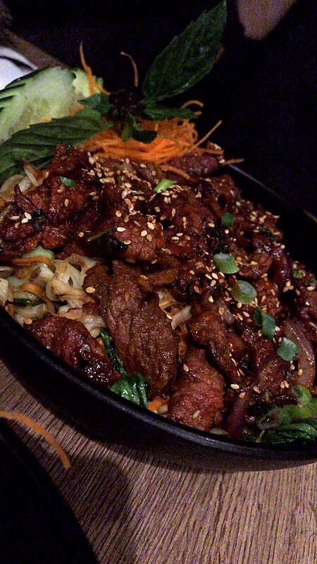 Grilled Spicy Sriracha Beef Bowl