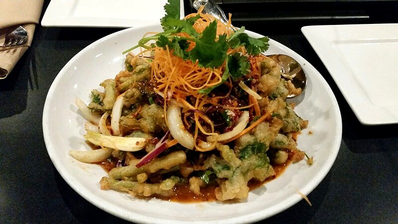 Tempura Veggies Salad